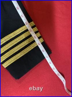 USN Navy Fleet Captain Dress Uniform Jacket Measurements Pictured 5181 ...