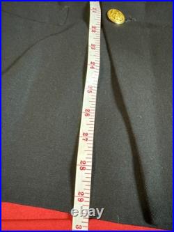 USN Navy Fleet Captain Dress Uniform Jacket Measurements Pictured 5181