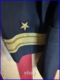 USN Navy Fleet Rear Admiral Dress Uniform Jacket Measurements Pictured 5262