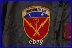 USN RADM Arthur K Cebrowski Flight Suit Carrier Group 6 USS America CV-66, Rare