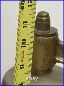 USN Ship Brass Bell US 39 LBS 9 3/4 Diameter United States Navy Nautical