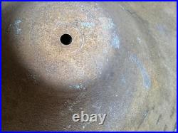 USN Ship Brass Bell US 39 LBS 9 3/4 Diameter United States Navy Nautical