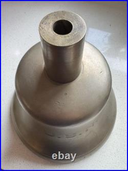 USN Ship Brass Bell US 39 LBS 9 3/4 Diameter United States Navy Nautical
