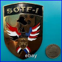 USN Special OPS SEAL TEAM's 1,3,5,7 SOTF-I Iraq Task Force VHTF Challenge Coin