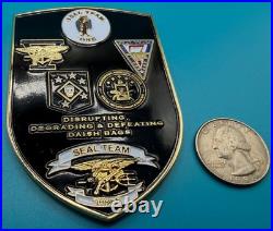 USN Special OPS SEAL TEAM's 1,3,5,7 SOTF-I Iraq Task Force VHTF Challenge Coin
