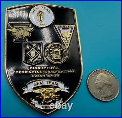 USN Special OPS SEAL TEAM's 1,3,5,7 SOTF-I Iraq Task Force VHTF Challenge Coin