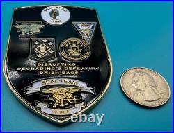 USN Special OPS SEAL TEAM's 1,3,5,7 SOTF-I Iraq Task Force VHTF Challenge Coin