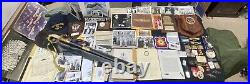 USN Sword & Ephemera One Mans Entire Military Career from Bootcamp to Retirement