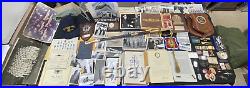 USN Sword & Ephemera One Mans Entire Military Career from Bootcamp to Retirement