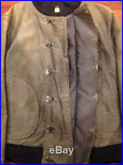 USN US Army WW 40s Deck Hook Jacket N-1 vintage item cotton grosgrain very rare