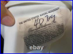 USN US Navy Seal Special Warfare LCDR DRESS WHITE JACKET with pins size 44 REG