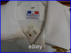 USN US Navy Seal Special Warfare Officer Summer White Shirt with pins size XXL A