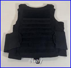 USN US Navy Security Forces Plate Carrier Vest Black Large