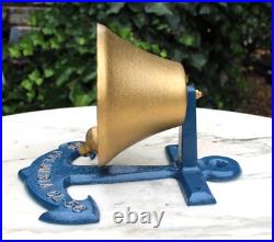 USS Columbia CL-56 Wall Mount Ships Bell & Anchor by J and L Mayall 11