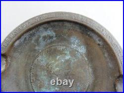 USS Constitution Old Ironsides Ashtray Metal Salvaged From 1927 Ship Rebuilding