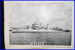 USS Daly (DD-519) 1953-1954 Korean Operations & World Cruise Book