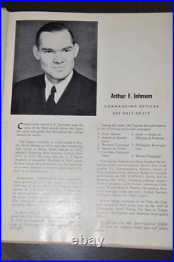 USS Daly (DD-519) 1953-1954 Korean Operations & World Cruise Book