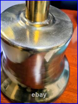USS FORRESTSL Navy 12 Inch X 10 Inch Brass Bell