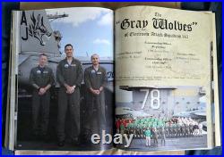 USS Gerald R. Ford CVN 78 Aircraft Carrier 2023-24 Maiden Deployment Yearbook