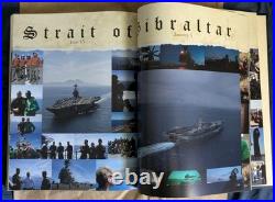 USS Gerald R. Ford CVN 78 Aircraft Carrier 2023-24 Maiden Deployment Yearbook