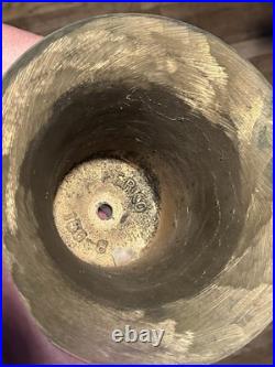 USS Holland AS-32 Hundley Class Fog Bell & Waterbury Naval Wheel Maritime Clock