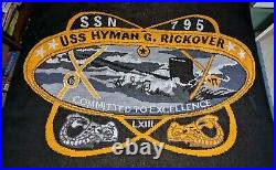 USS Hyman G. Rickover SSN 795 US Navy Submarine Blanket