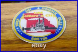 USS Jefferson City SSN-759 (Black Hull) Submarine Model, US Navy, Scale Model