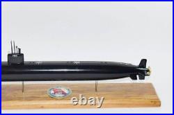 USS Jefferson City SSN-759 (Black Hull) Submarine Model, US Navy, Scale Model