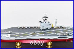 USS John F Kennedy 1990s CV-67 24 inch Model, Navy, Scale Model, Mahogany, CVA/CV USS John F Kennedy 1990s CV-67 24 inch Model, Navy, Scale Model, Mahogany, CVA/CV