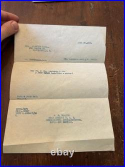 USS Maine Relic Lot 1912 U. S. Navy Dept Documents & Admiral Signed Check