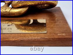 USS Michigan 1844 Anchor Chain Plaque First Iron Hulled U. S. Navy Warship