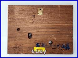 USS Michigan 1844 Anchor Chain Plaque First Iron Hulled U. S. Navy Warship