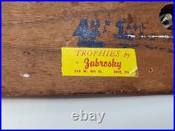 USS Michigan 1844 Anchor Chain Plaque First Iron Hulled U. S. Navy Warship