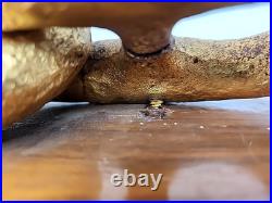 USS Michigan 1844 Anchor Chain Plaque First Iron Hulled U. S. Navy Warship