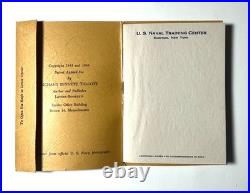 USS Missouri & WW2 Navy Memorabilia Lot Matchbooks Postcards etc 10 pcs with Bonus