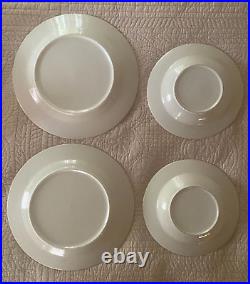 USS Montpelier SSN765 Naval Attack Submarine 2 Officers Dinner Plates & 2 Bowls