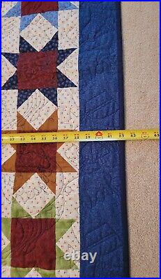 USS Navy Constant MSO-427 Reunion Quilt Gratitude Coverlette Eagle Stars Liberty