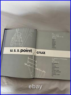 USS Point Cruz CVE-119 1953 Cruise Book Naval History Yearbook Slipcase