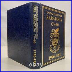 USS Saratoga CV-60 Operation Desert Shield Storm 1990-1991 United States Navy HC