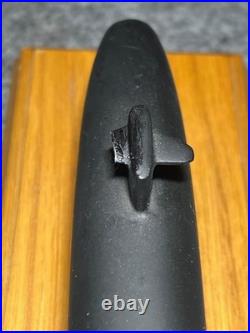 USS Whale (SSN-638) Nuclear Submarine Presentation Model On Wooden Base