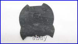 United Staes Naval War College Shoulder Crest Bullion Patch Black & Silver AL
