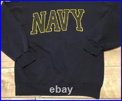 United States Blue Adult Sweatshirt Pullover Size Small Soffe Vintage US Navy