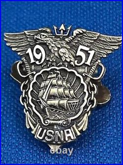 United States Naval Academy Usna Annapolis Class Of 1951 Graduation Pin 14k Gold