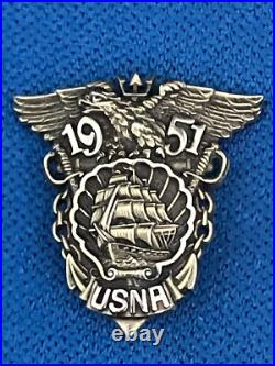 United States Naval Academy Usna Annapolis Class Of 1951 Graduation Pin 14k Gold