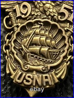 United States Naval Academy Usna Annapolis Class Of 1951 Graduation Pin 14k Gold