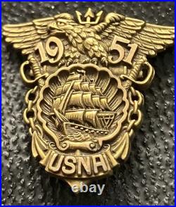United States Naval Academy Usna Annapolis Class Of 1951 Graduation Pin 14k Gold