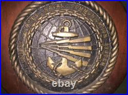 United States Naval Communication System Brass/Bronze Plaque