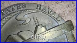 United States Naval Submarine School New London Plaque 1960's