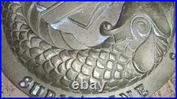 United States Naval Submarine School New London Plaque 1960's