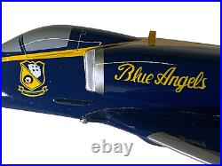 United States Navy A-4F Blue Angels Mahogany Model 140 Scale C8240